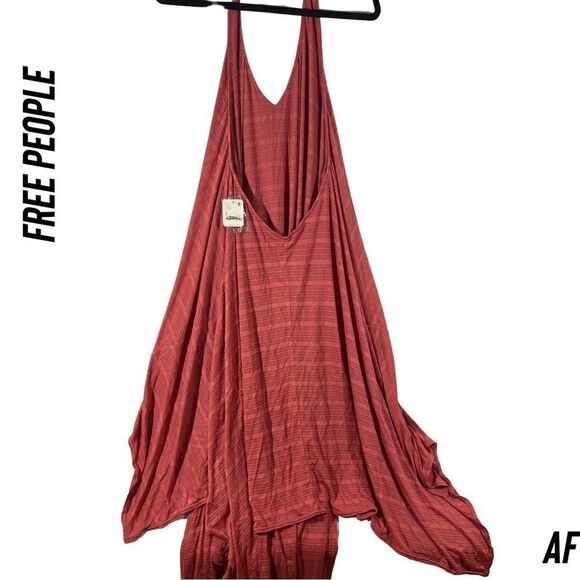 FP BEACH CHRISSY MAXI DRESS NWT SMALL RED ROUGE - Picture 5 of 6